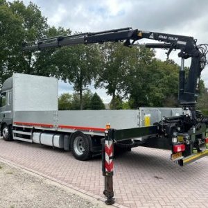 foto 4x2 Platform DAF + Atlas Crane 19t